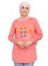 Bubblegum Printed Long - Sleeve Design 35 - Khotwh